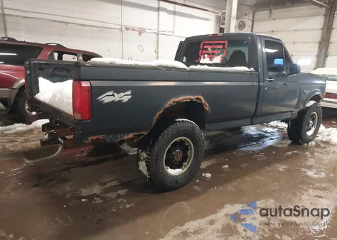 1996 Ford F250 из США, поврежденный, VIN 2FTHF26H0TCA11927